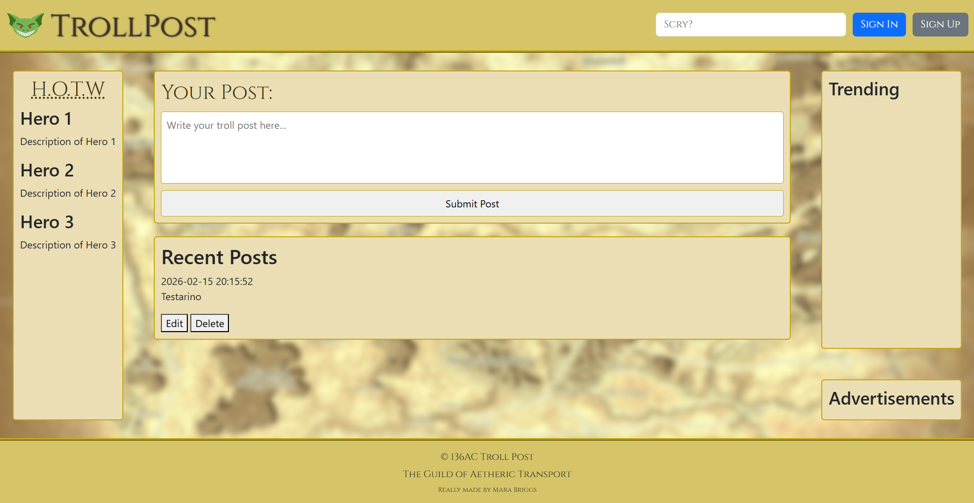 Trollpost Project Visualization